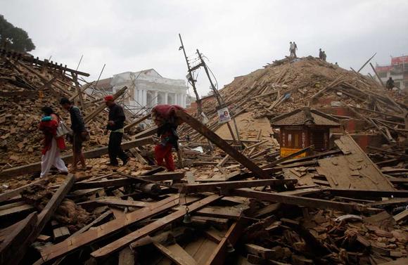 7.9-Magnitude Earthquake Devastated Nepal